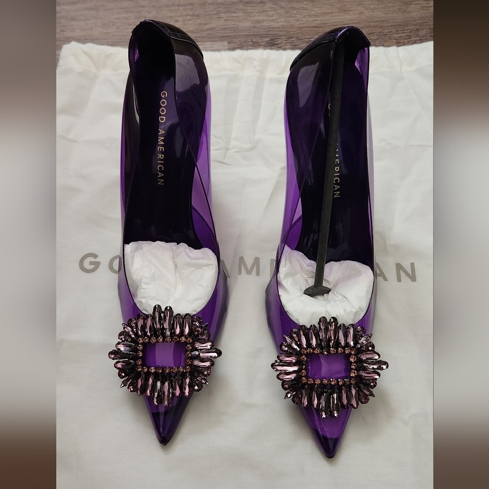 CINDER-F*CKING-RELLA PUMP in Purple